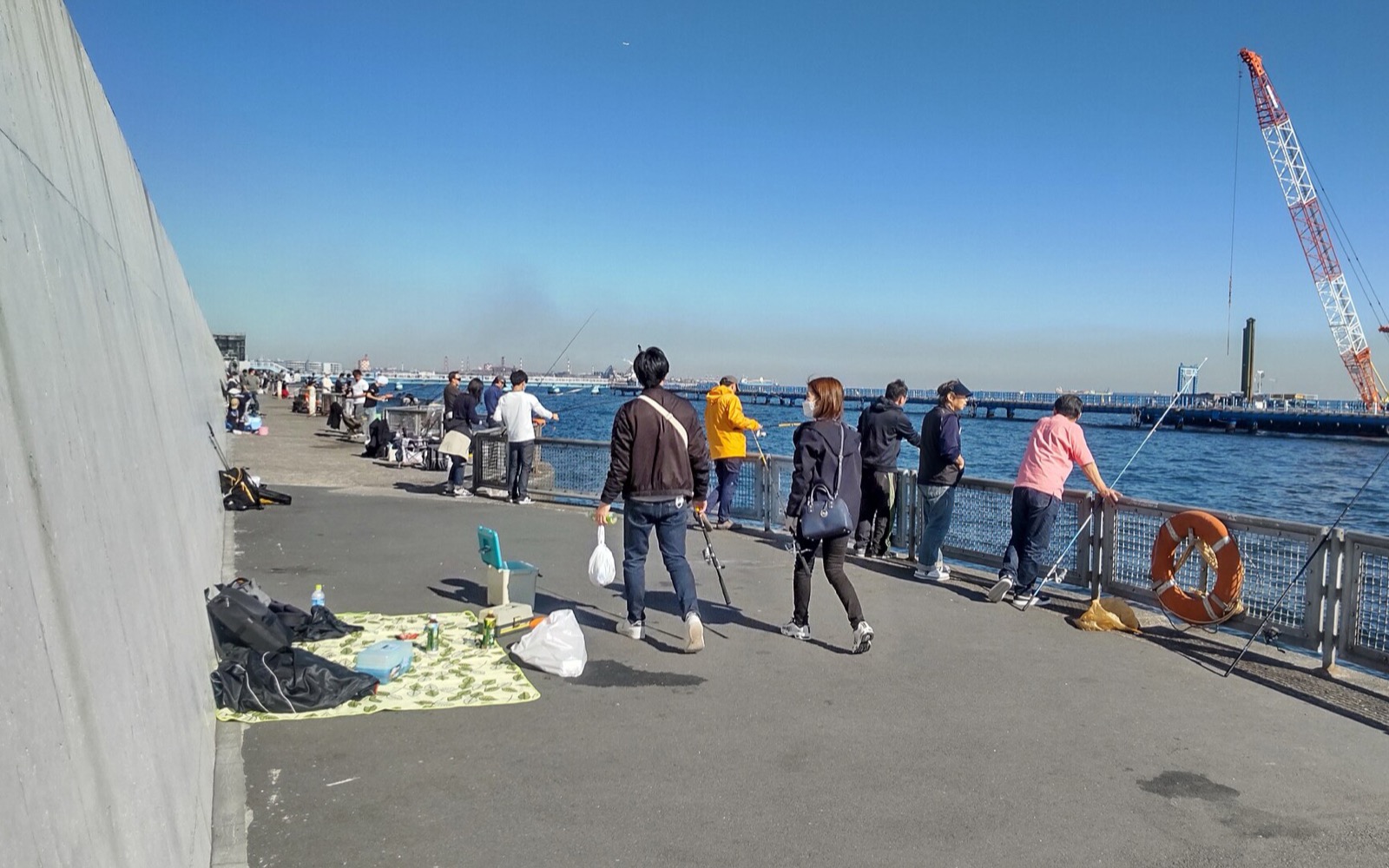 本牧海づり施設 BBQエリア (横浜)