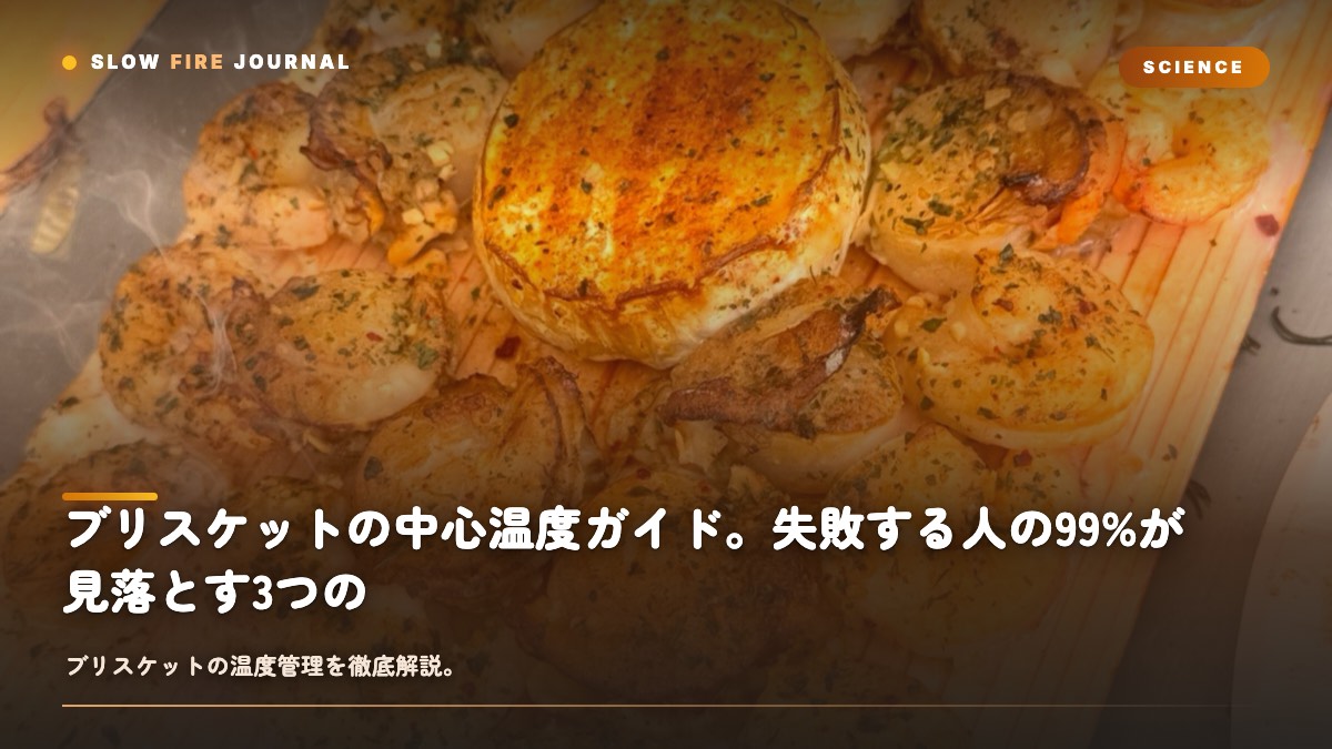 ブリスケットの中心温度ガイド。失敗する人の99%が見落とす3つの温度帯